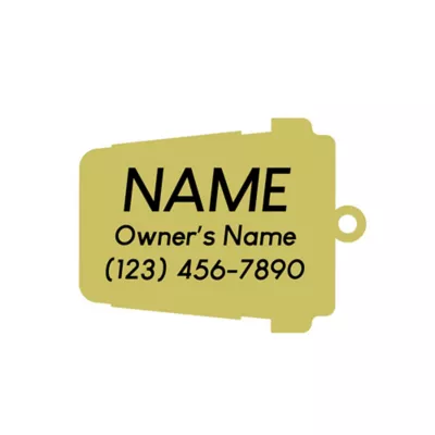 Product Two Tails Pet Company But First Walkies Coffee Cup Pet ID Tag