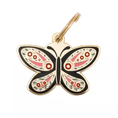 Product Two Tails Pet Company Butterfly Pet ID Tag