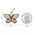Two Tails Pet Company Butterfly Pet ID Tag image thumbnail 3