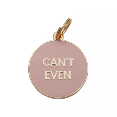 Product Two Tails Pet Company 'Can't Even' Pet ID Tag
