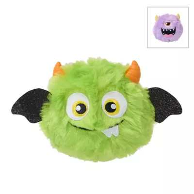 Product Thrills & Chills® Plush Monster Dog Toy with Rubber Squeaker Toy Inside
