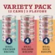 Product Natural Balance Ultra Protein Wet Cat Food - Pate Variety Pack, 12 ct
