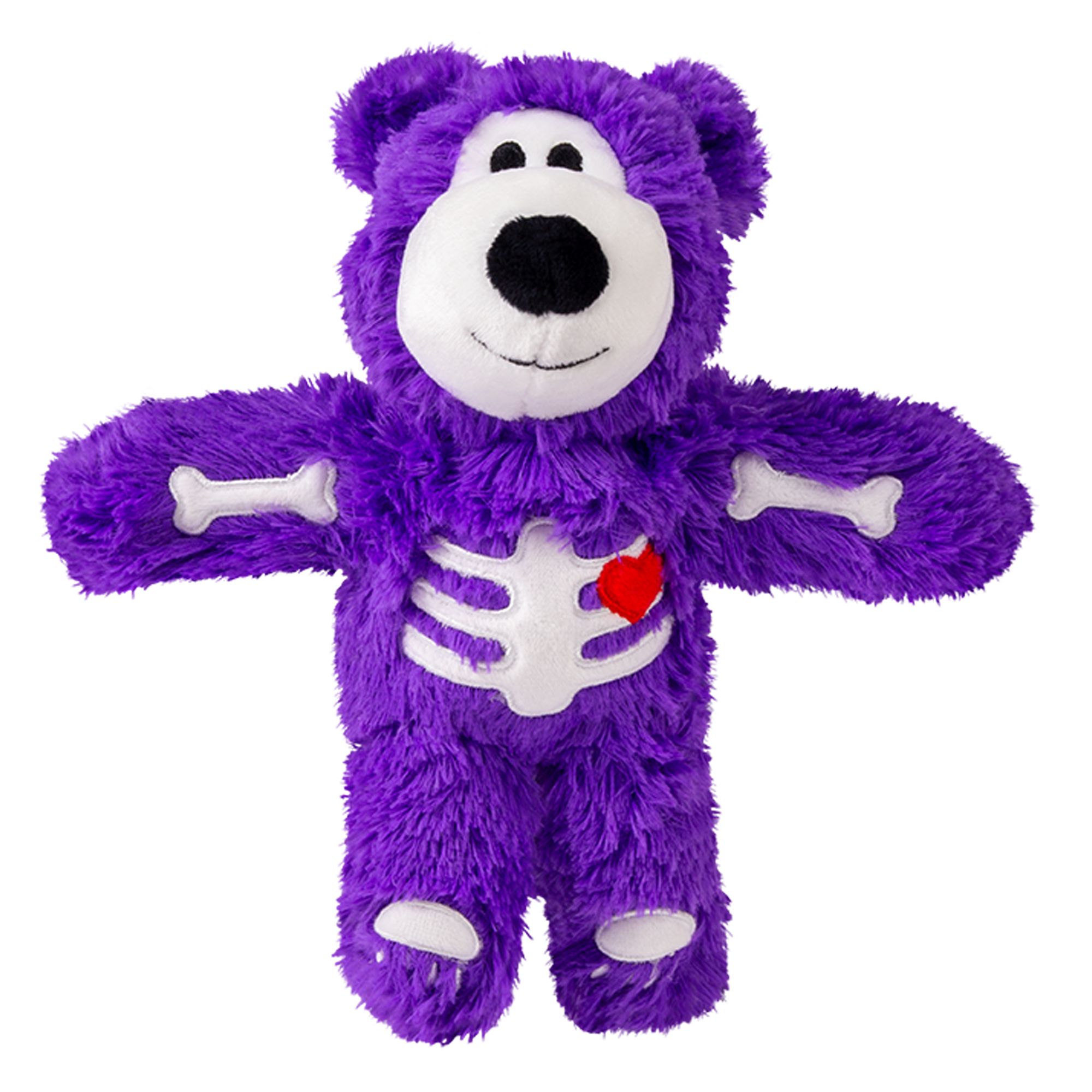 KONG® Halloween Wild Knots Purple Bear Dog Toy
