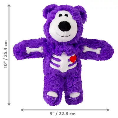 Product KONG® Halloween Wild Knots Purple Bear Dog Toy