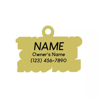 Product Two Tails Pet Company 'Cute But Psycho' Pet ID Tag