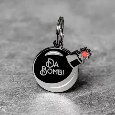 Product Two Tails Pet Company 'Da Bomb' Pet ID Tag