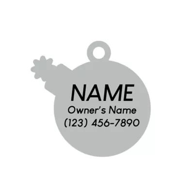 Product Two Tails Pet Company 'Da Bomb' Pet ID Tag