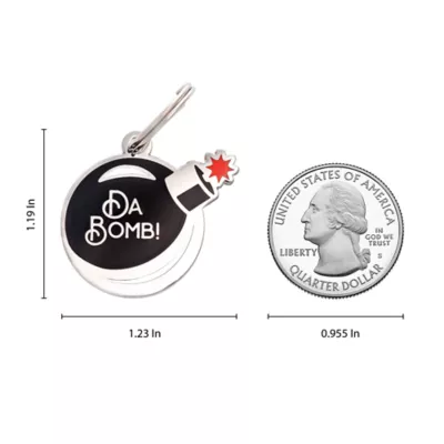 Product Two Tails Pet Company 'Da Bomb' Pet ID Tag