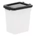 IRIS, 10 Lbs. Airtight Pet Food Container - Dog & Cat Food Storage Bin - Treat Box image thumbnail 2