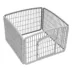 IRIS, 24-inch Exercise 4 & 8-Panel Pet & Dog Playpen with Door, Silver, Plastic image thumbnail 2