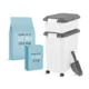 Product IRIS, Airtight Pet Food Container - Dog & Cat Food Storage Bin - Treat Box with Scoop