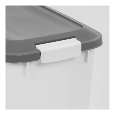 Product IRIS, Airtight Pet Food Container - Dog & Cat Food Storage Bin - Treat Box with Scoop