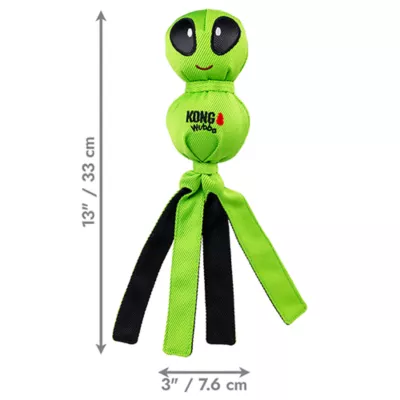 Product KONG® Halloween Wubba# Ballistic Alien Dog Toy