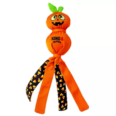 Product KONG®Halloween Wubba Ballistic Pumpkin Dog Toy