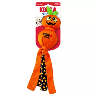 Product KONG®Halloween Wubba Ballistic Pumpkin Dog Toy