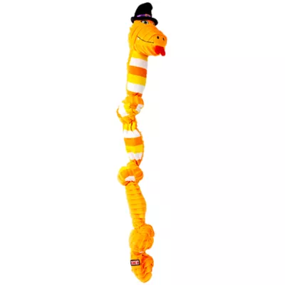 Product KONG® Halloween 3 Knots Snake Dog Toy
