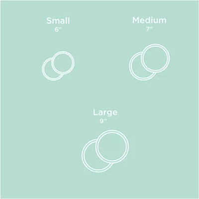 Product Waggo Habit Circle Silicone Dog Placemats