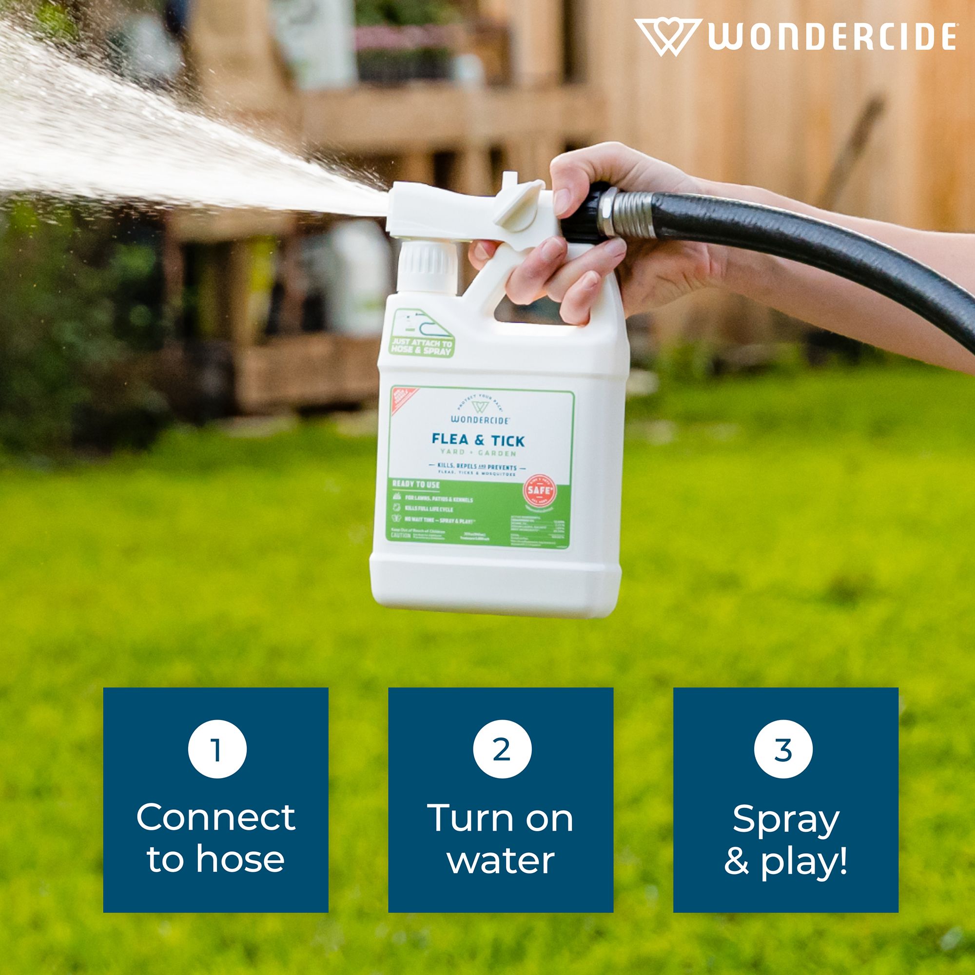 Wondercide Natural Flea & Tick Yard and Garden Spray 32oz - thumbnail 2