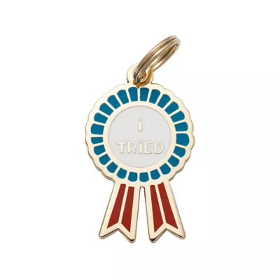 Product Two Tails Pet Company 'I Tried' Pet ID Tag