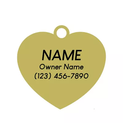 Product Two Tails Pet Company 'I'm Anxious' Pet ID Tag