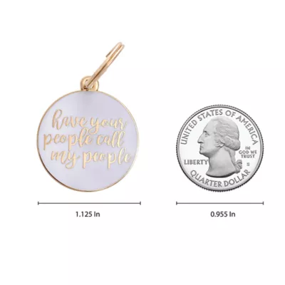 Product Two Tails Pet Company 'Have Your People Call My People' Pet ID Tag