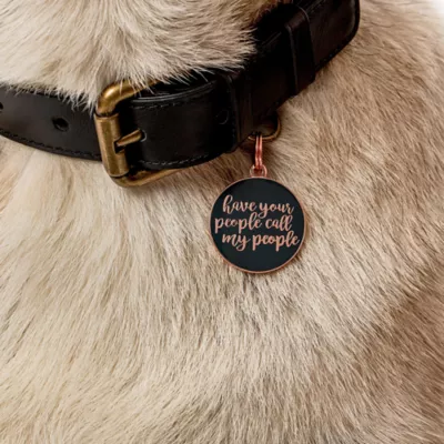 Product Two Tails Pet Company 'Have Your People Call My People' Pet ID Tag
