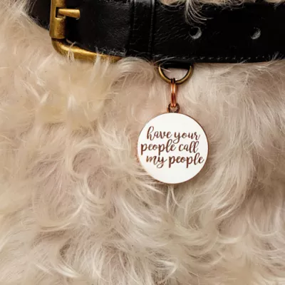 Product Two Tails Pet Company 'Have Your People Call My People' Pet ID Tag