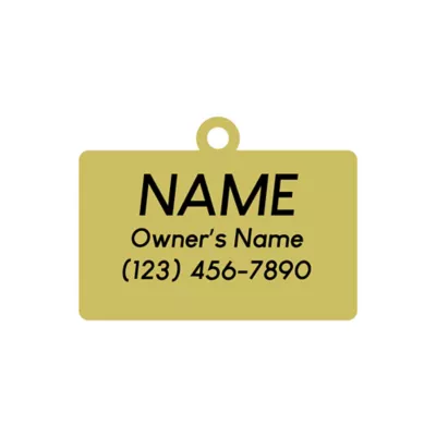 Product Two Tails Pet Company 'Hello My Name Is' Pet ID Tag