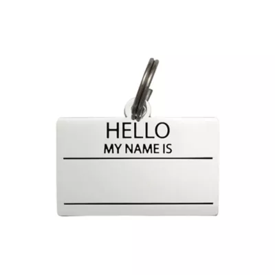 Product Two Tails Pet Company 'Hello My Name Is' Pet ID Tag