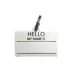 Two Tails Pet Company 'Hello My Name Is' Pet ID Tag image thumbnail 1