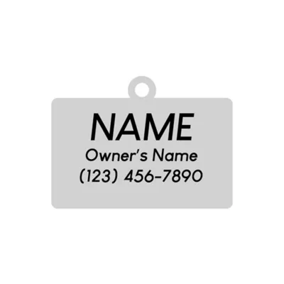 Product Two Tails Pet Company 'Hello My Name Is' Pet ID Tag
