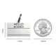 Product Two Tails Pet Company 'Hello My Name Is' Pet ID Tag