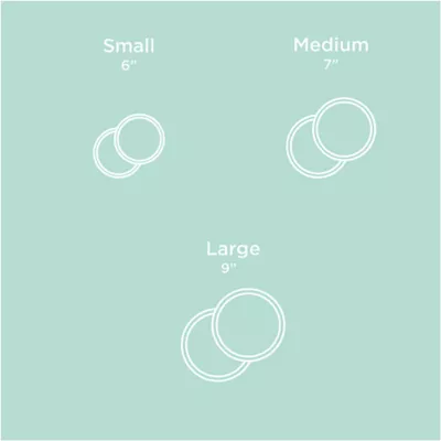 Product Waggo Habit Circle Silicone Dog Placemats