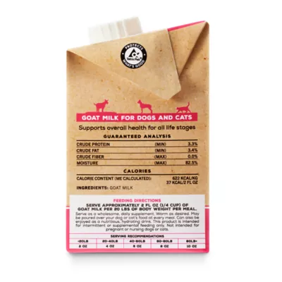 Product Brutus Bone Broth Goat Milk Gut Health Support All Life Stages Dog Food Topper - 16 fl oz