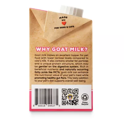 Product Brutus Bone Broth Goat Milk Gut Health Support All Life Stages Dog Food Topper - 16 fl oz