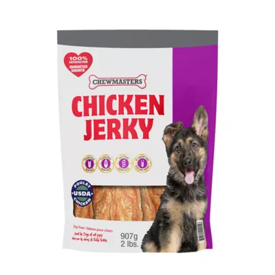 Product Chewmasters Dog Treat - Chicken Jerky 907g