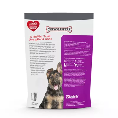 Product Chewmasters Dog Treat - Chicken Jerky 907g