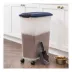 IRIS, 37.5 Lbs. Airtight Pet Food Container - Dog & Cat Food Storage Bin with Scoop image thumbnail 4