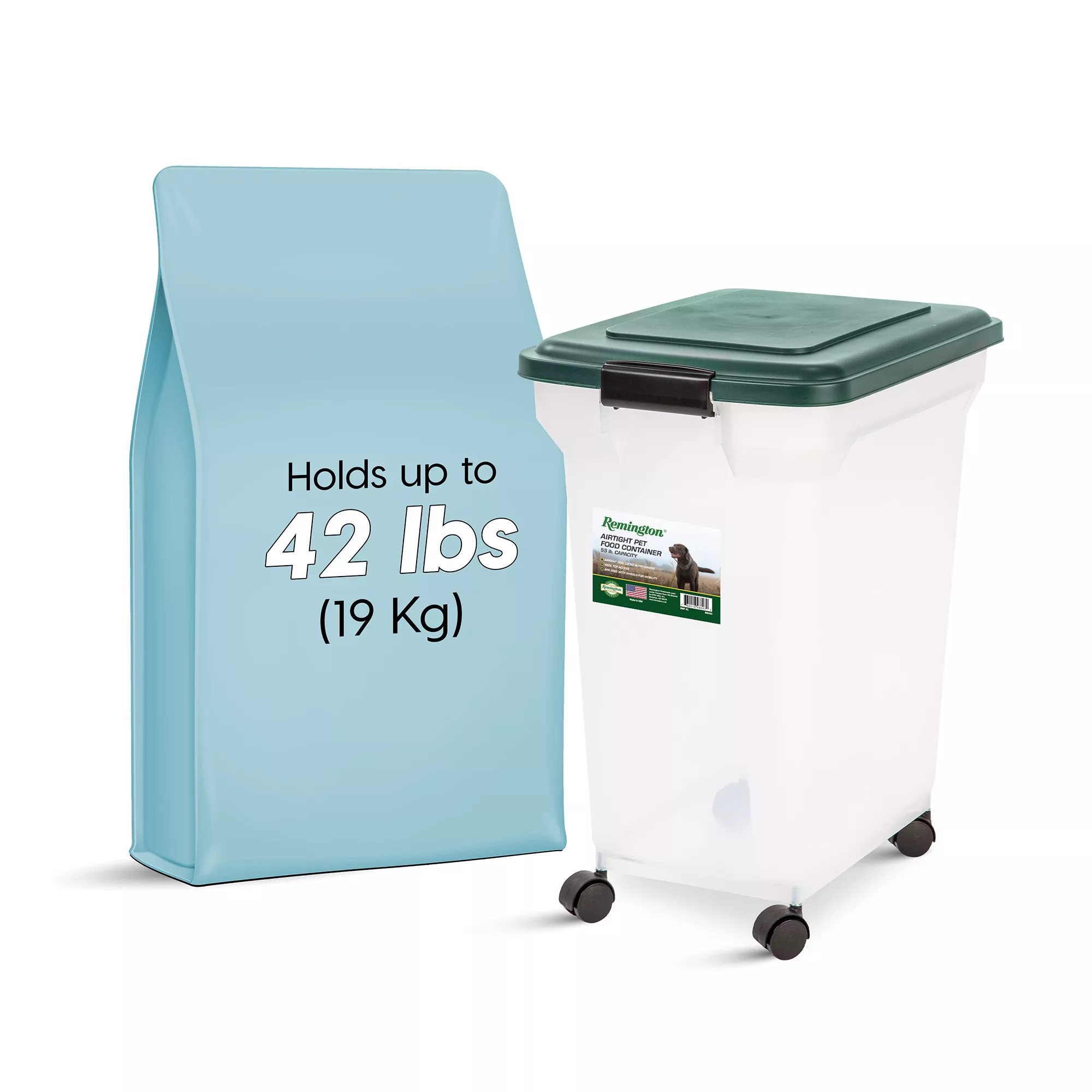 IRIS, Airtight Pet Food Container - Dog & Cat Food Storage Bin