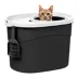 IRIS, Large Top Entry Cat Litter Box with Litter Catching Lid & Scoop - Enclosed Design image thumbnail 1