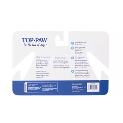Product Top Paw® Blue Floral Harness