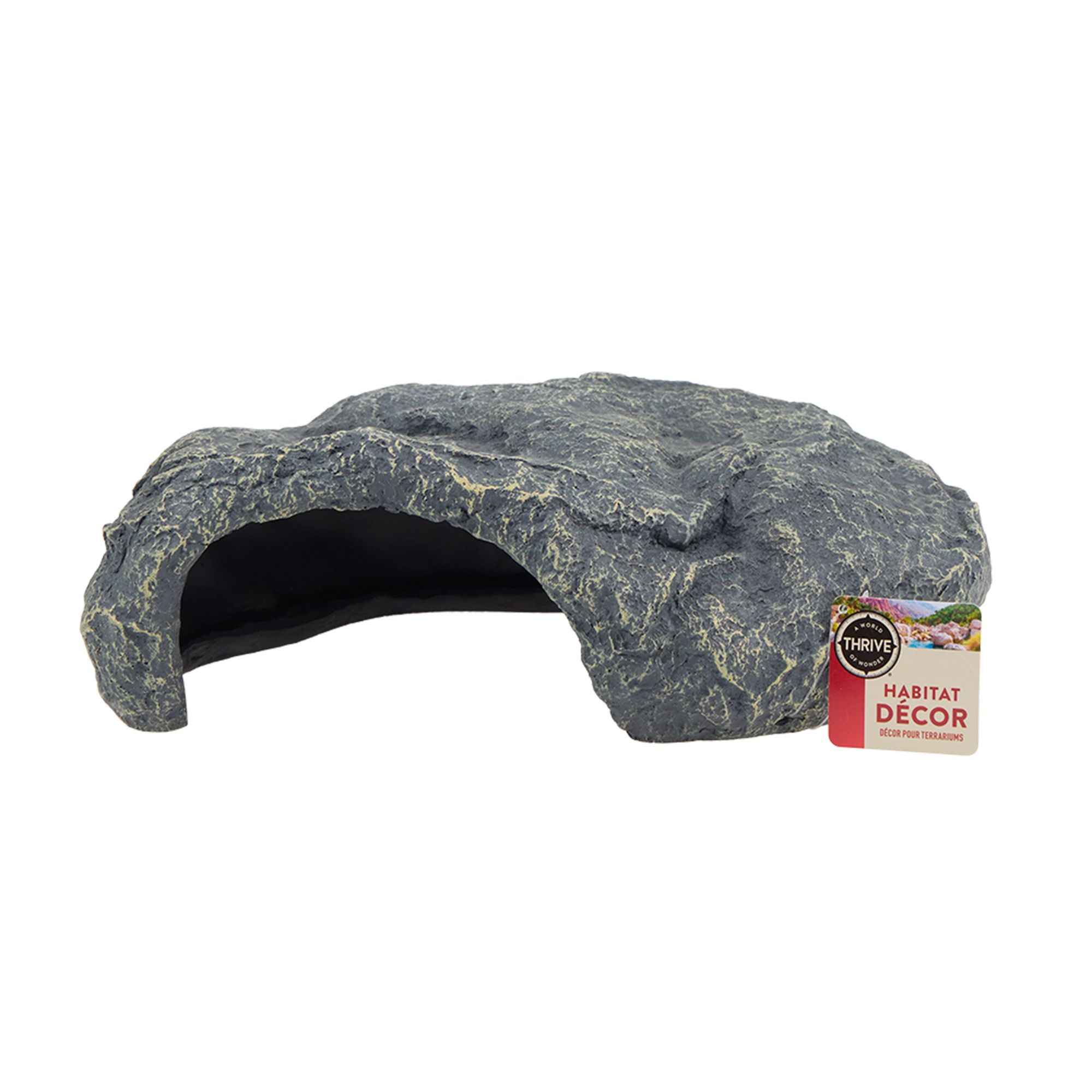 Thrive Wavy Stone Cave - Reptile Hide Decor - thumbnail 6