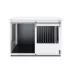 New Age Pet®® ECOFLEX® Barn Door End Table Dog Crate, Grey & White image thumbnail 4