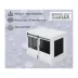 New Age Pet®® ECOFLEX® Barn Door End Table Dog Crate, Grey & White image thumbnail 5