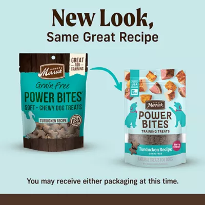Product Merrick® Power Bites® Adult Dog Treats - Chicken, Corn Free, Gluten Free
