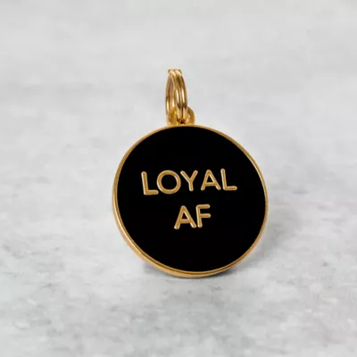 Product Two Tails Pet Company 'Loyal AF' Pet ID Tag