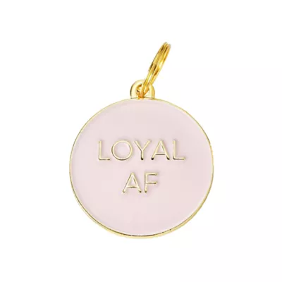 Product Two Tails Pet Company 'Loyal AF' Pet ID Tag