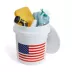 United Solutions 5-Gallon Haeavy Duty Plastic Bucket USA Flag 2-Pack image thumbnail 8