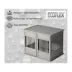 New Age Pet®® ECOFLEX® Horizon Pet Crate and End Table, Antique White image thumbnail 5
