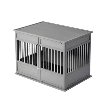 New Age Pet® ECOFLEX® Horizon Pet Crate and End Table, Antique White - Image 3